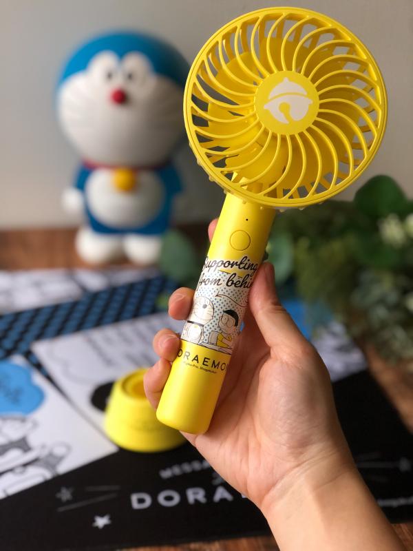 台灣7-11哆啦A夢限量手持電風扇，儲齊6點加TWD$ 349（約HK$ 92）換購