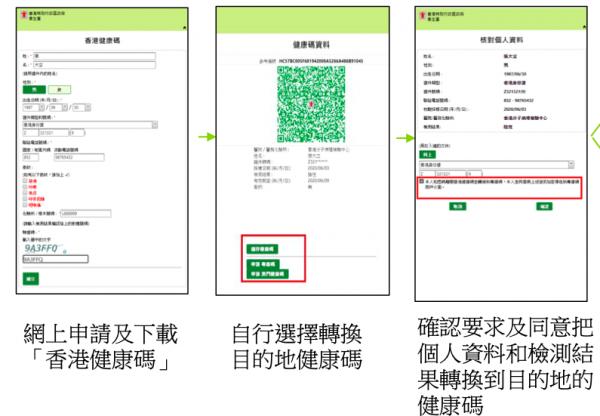 「香港健康碼」申請步驟3，下載「香港健康碼」