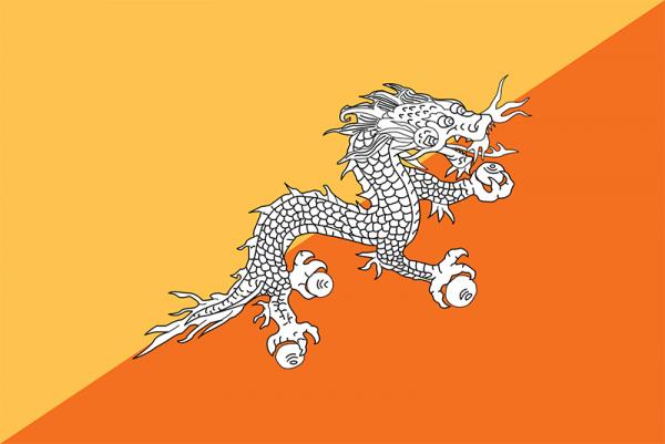 國旗 不丹