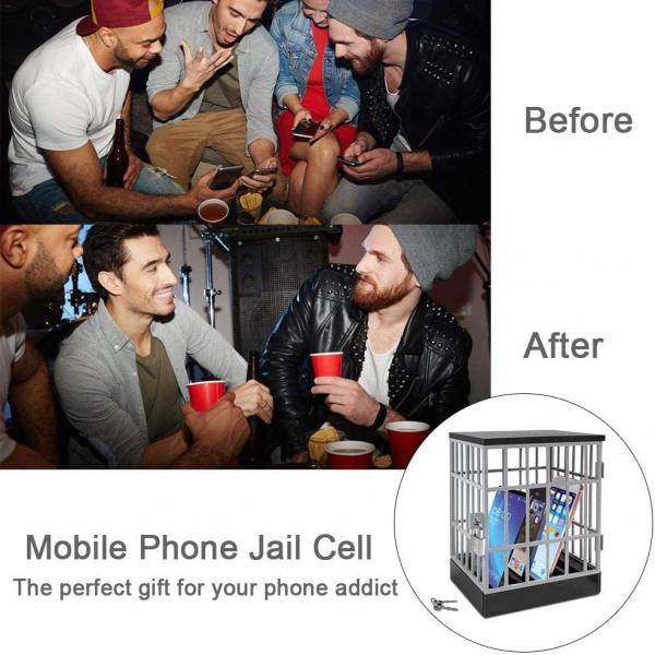 和朋友相聚時禁止滑手機 網上人氣商品「手機監獄」，把手機上鎖！