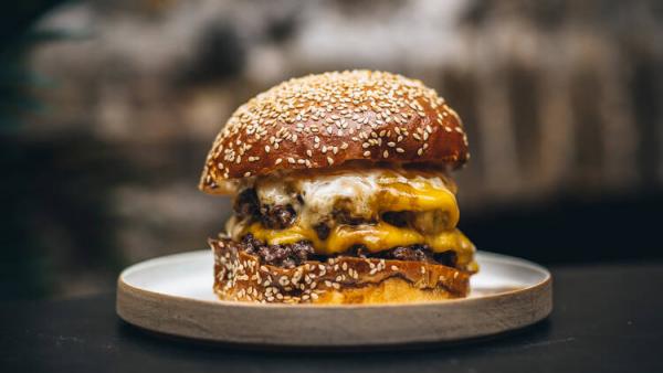 4. Burger & Beyond The Cheeseburger (single patty version)