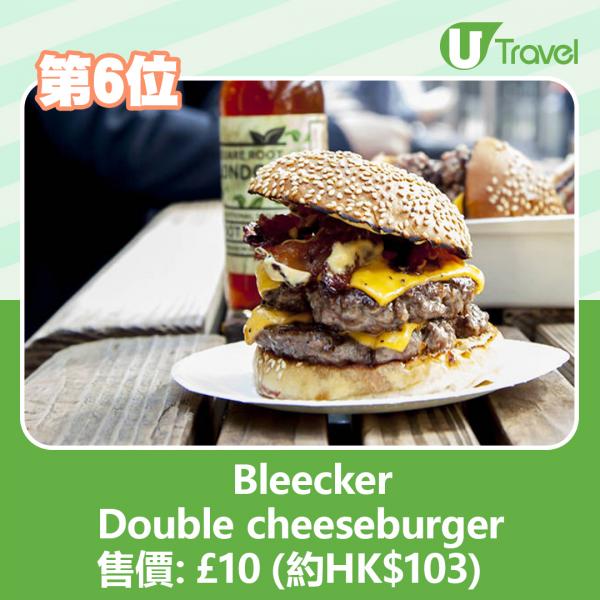 6. Bleecker：Double cheeseburger