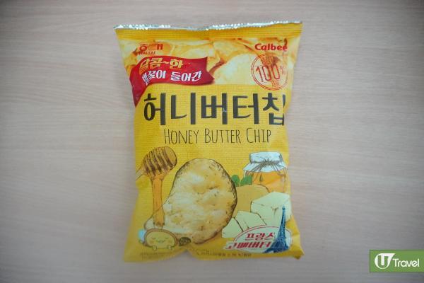 蜂蜜牛油味薯片日韓港版大比拼