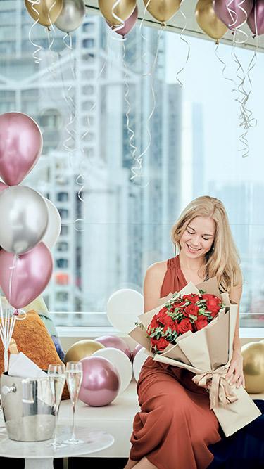 美利酒店 (The Murray Hong Kong)【美利慶典】花束或主題氣球佈