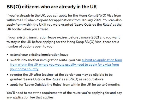 英國更新BNO簽證LOTR細節 97後子女的配偶及其子女(即孫)都可申請