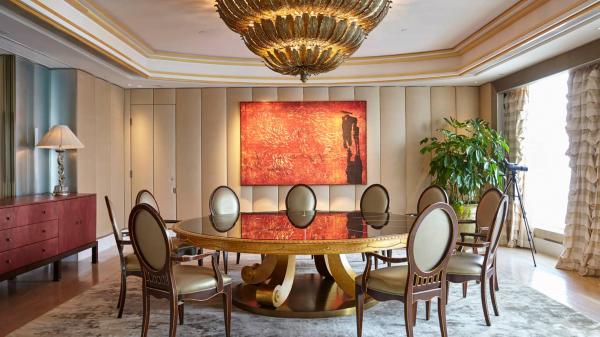 四季酒店 (Four Seasons Hotel Hong Kong) 總統套房 10人特大餐桌