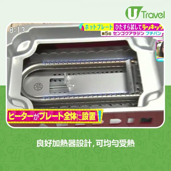日本節目實測比較15款多功能電熱盤 邊款火力最強、最易清潔？