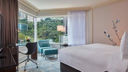 香港JW萬豪酒店（JW Marriott Hotel Hong Kong）城景大床房