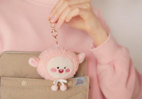 韓國KAKAO FRIENDS新推Apeach綿羊系列 Lovely Apeach Face Type Soft Toy(Pink)