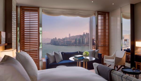 香港瑰麗酒店 (Rosewood Hong Kong) 【A Sense of Rosewood Per Night】海景客房 (Harbour View Room)