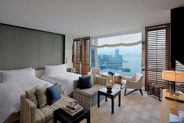 香港瑰麗酒店 (Rosewood Hong Kong) 【The Rosewood Retreat】海景客房 (Harbour View Room)