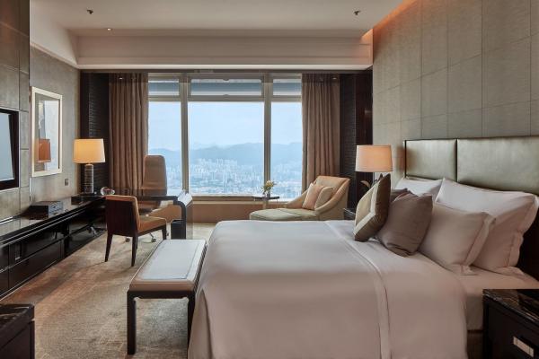 香港麗思卡爾頓 The Ritz - Carlton豪華客房DELUXE ROOM