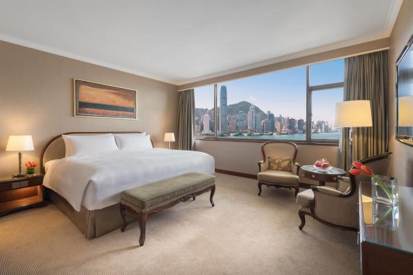 馬哥孛羅香港酒店 (Marco Polo Hong Kong Hotel) 豪華海景客房 Deluxe Harbour View Room