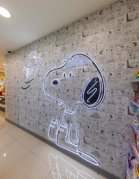 台北Snoopy主題7-11便利店2號店