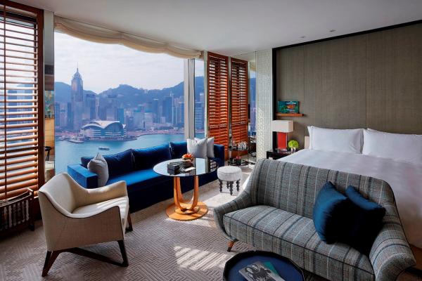 香港瑰麗酒店 (Rosewood Hong Kong) 尊貴海景客房