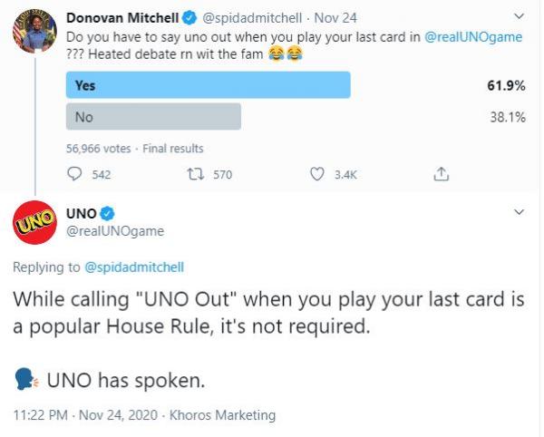 UNO官方再澄清玩法：不用講「UNO」都可贏 網民怒指：佢真係唔識玩架喎！