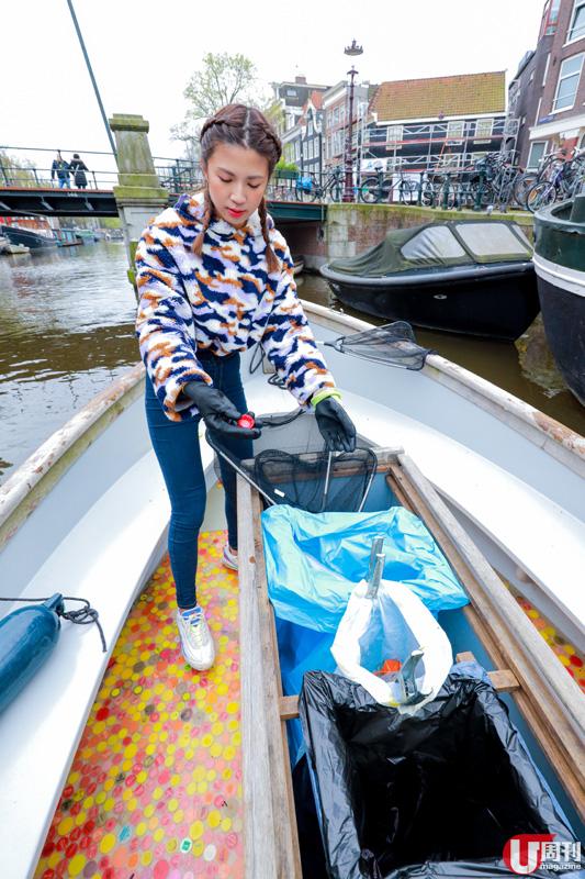 Plastic Fishing  荷蘭運河執垃圾 