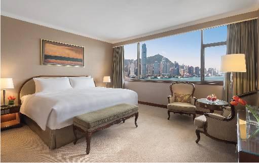 馬哥孛羅香港酒店 (Marco Polo Hongkong Hotel)  【消遙電影夢】豪華海景客房