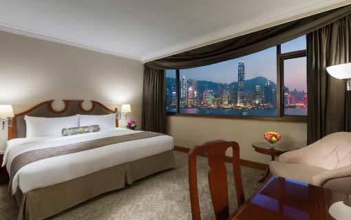 馬哥孛羅香港酒店 (Marco Polo Hongkong Hotel)  【消遙電影夢】貴賓樓層海景客房