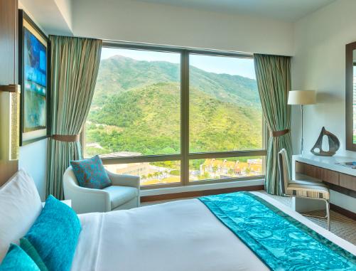愉景灣酒店 - 山景客房 愉景灣酒店 (Auberge Discovery Bay Hong Kong) 山景客房
