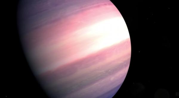NASA實習生發現夢幻粉色行星 比地球大6.9倍 顏色超夢幻