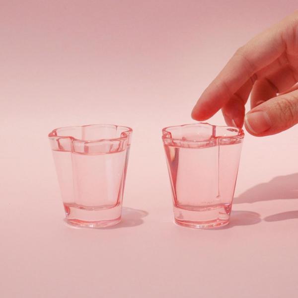 韓國Daiso新推櫻花系列 櫻花花型燒酒杯