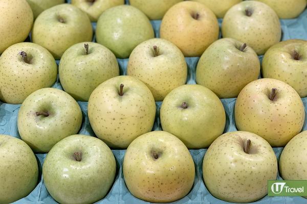 王林蘋果近年深受港人喜愛，不少超市及街市都可買到，而且無包裝可以直接揀