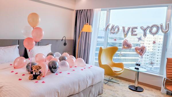 百樂酒店 (Park Hotel Hong Kong)【「浪漫情迷」住宿計劃】房間佈置
