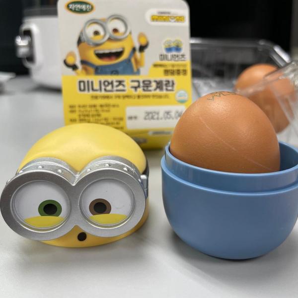 韓國便利店新推Minion聯乘小食 烤雞蛋送超可愛「蛋殼」！