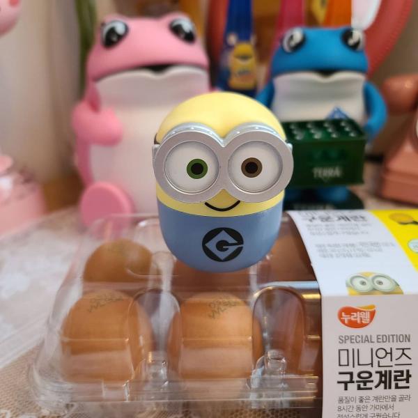 韓國便利店新推Minion聯乘小食 烤雞蛋送超可愛「蛋殼」！