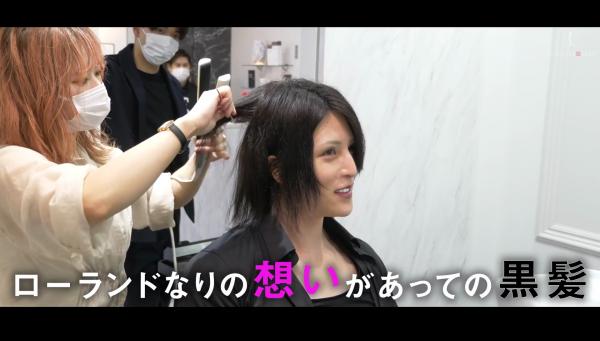 日本第一牛郎黑髮新造型曝光！ Roland：以往太引人注目對世上男士感抱歉