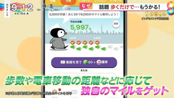 日本新出行路賺錢APP 掀超150萬下載熱潮！移動哩數換商品禮券