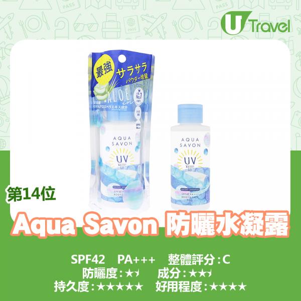 Aqua Savon 防曬水凝露