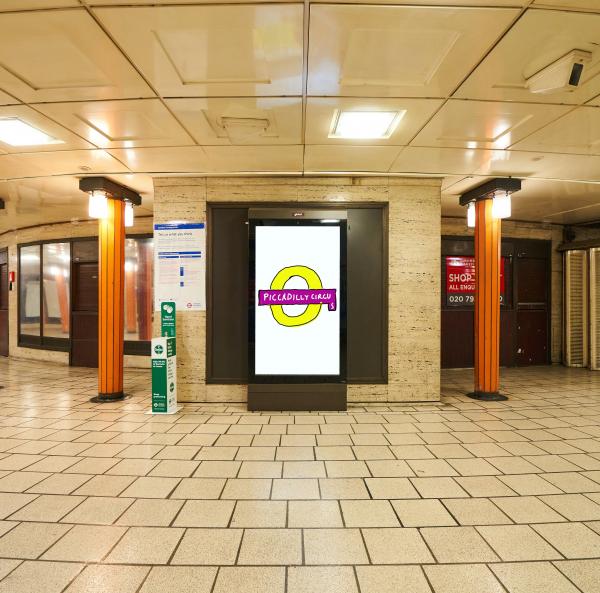 David Hockney重繪倫敦地鐵站牌惹劣評 網民挑機模仿兼狠批：細路都識畫