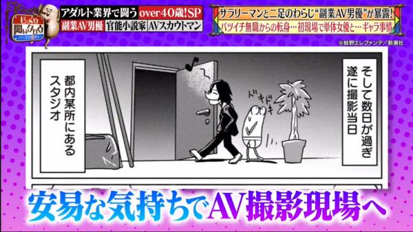 日本上班族副業做AV男優 畫漫畫揭入行經歷及行內辛酸爆紅