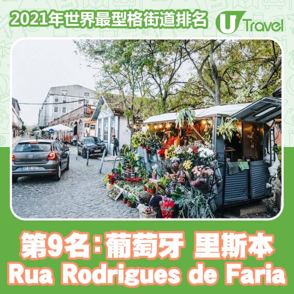 2021年世界最型格街道排名 香港榜上有名！東京貓街奪第13名！ 第9名﹕葡萄牙 里斯本 Rua Rodrigues de Faria