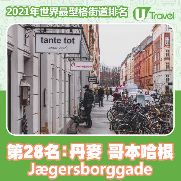 2021年世界最型格街道排名 香港榜上有名！東京貓街奪第13名！第28名﹕丹麥 哥本哈根 Jægersborggade