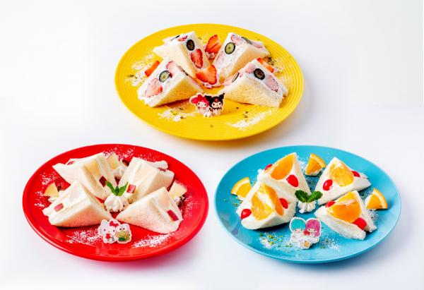 水果三文治 1,630 日圓  今年非常流行，將水果、忌廉夾入三文治，甜香、鬆軟，而且非常好打卡。