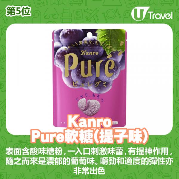 Kanro Pure軟糖（提子味）
