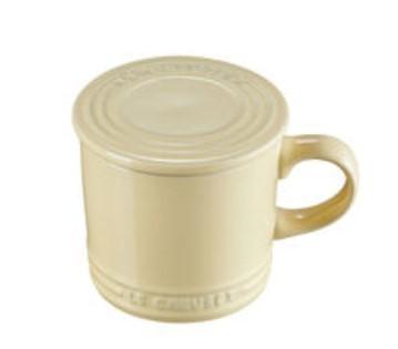 陶瓷咖啡杯連蓋 300毫升 HK4（原價HK8）
