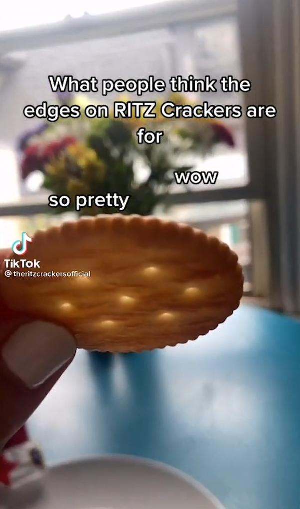為什麼RITZ餅乾是鋸齒邊？ 官方公開真正用途  網友驚訝拒認同：一切都是編造！
