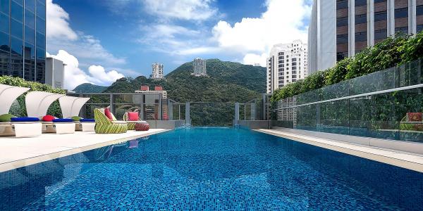 香港9大維港Infinity Pool酒店推介 港島英迪格酒店 (Hotel Indigo Hong Kong Island)