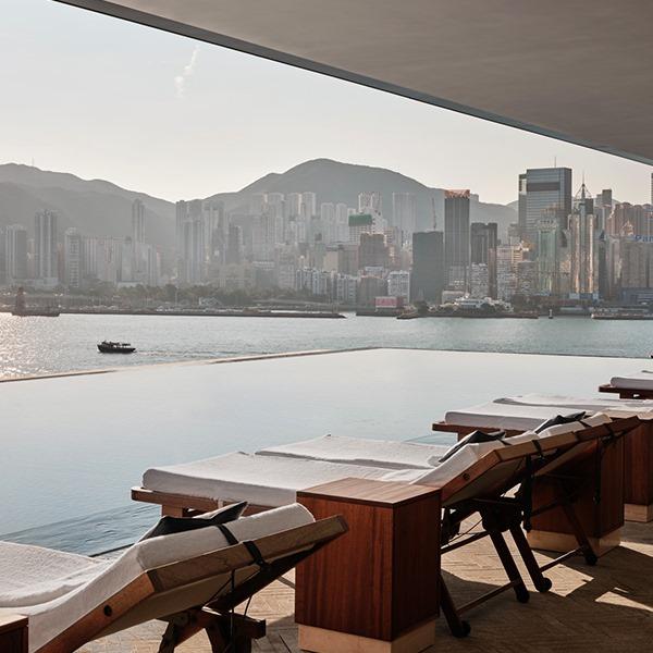 香港9大維港Infinity Pool酒店推介 瑰麗酒店 (Rosewood Hong Kong) Asaya Pool