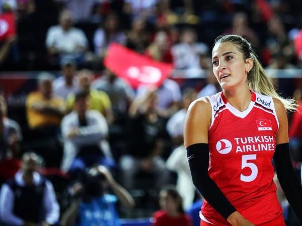 土耳其女子排球隊美女如雲 5號Seyma Ercan (主攻)