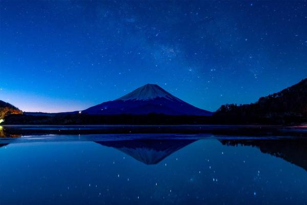 山梨山中湖Glamping 波波屋望富士山全景、欣賞星空