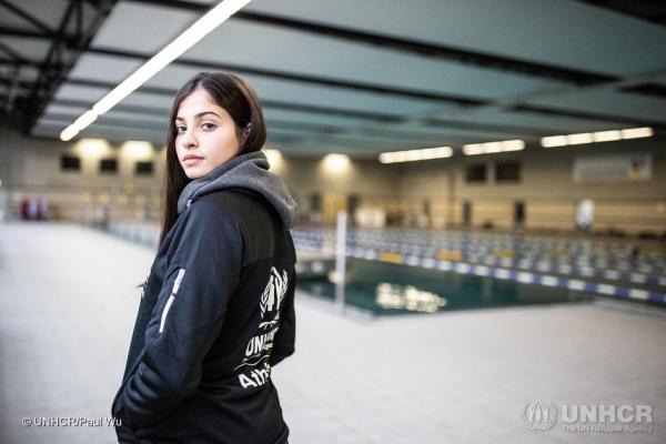 難民奧運代表團運動員背景備受關注 23歲尤絲拉敍利亞內戰逃難 成「難民隊」飛魚！ Yusra Mardini