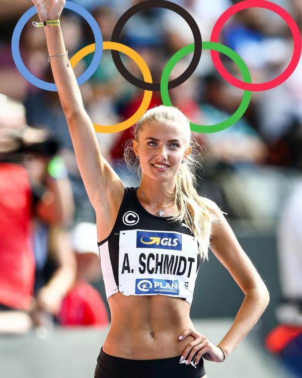 譽為「最性感運動員」！ 德國田徑選手Alica Schmidt美貌與實力兼備