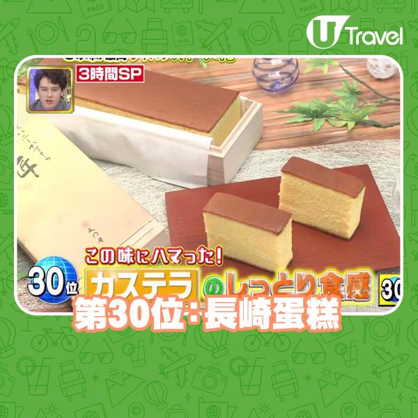 第30位：長崎蛋糕