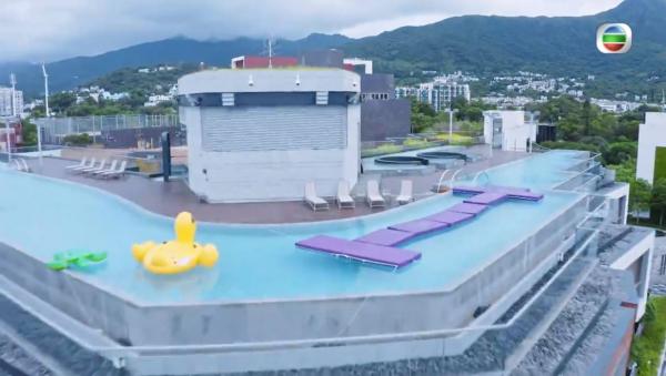 香港小姐2021 WM Hotel 取景地 酒店Infinity Pool 無邊際泳池