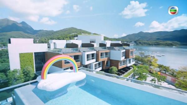 香港小姐2021 WM Hotel 取景地 酒店Infinity Pool 無邊際泳池
